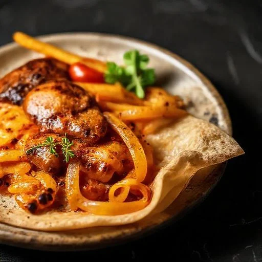 An elegantly styled cocktail, perhaps a sophisticated take on an Old Fashioned or a unique botanical gin fizz, presented in a crystal glass with an artful garnish (e.g., dehydrated citrus wheel, edible flower, or a smoked rosemary sprig). The lighting is moody and highlights the clarity and color of the drink. Style: Mixology, luxury beverage, artful.