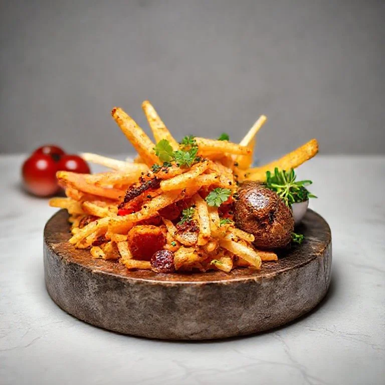 A stylized image of clear glass cloches covering artfully arranged smoke, suggesting an experimental presentation technique or infused flavors. The background is dark and moody, highlighting the ethereal smoke. Style: Modern gastronomy, experimental, atmospheric.